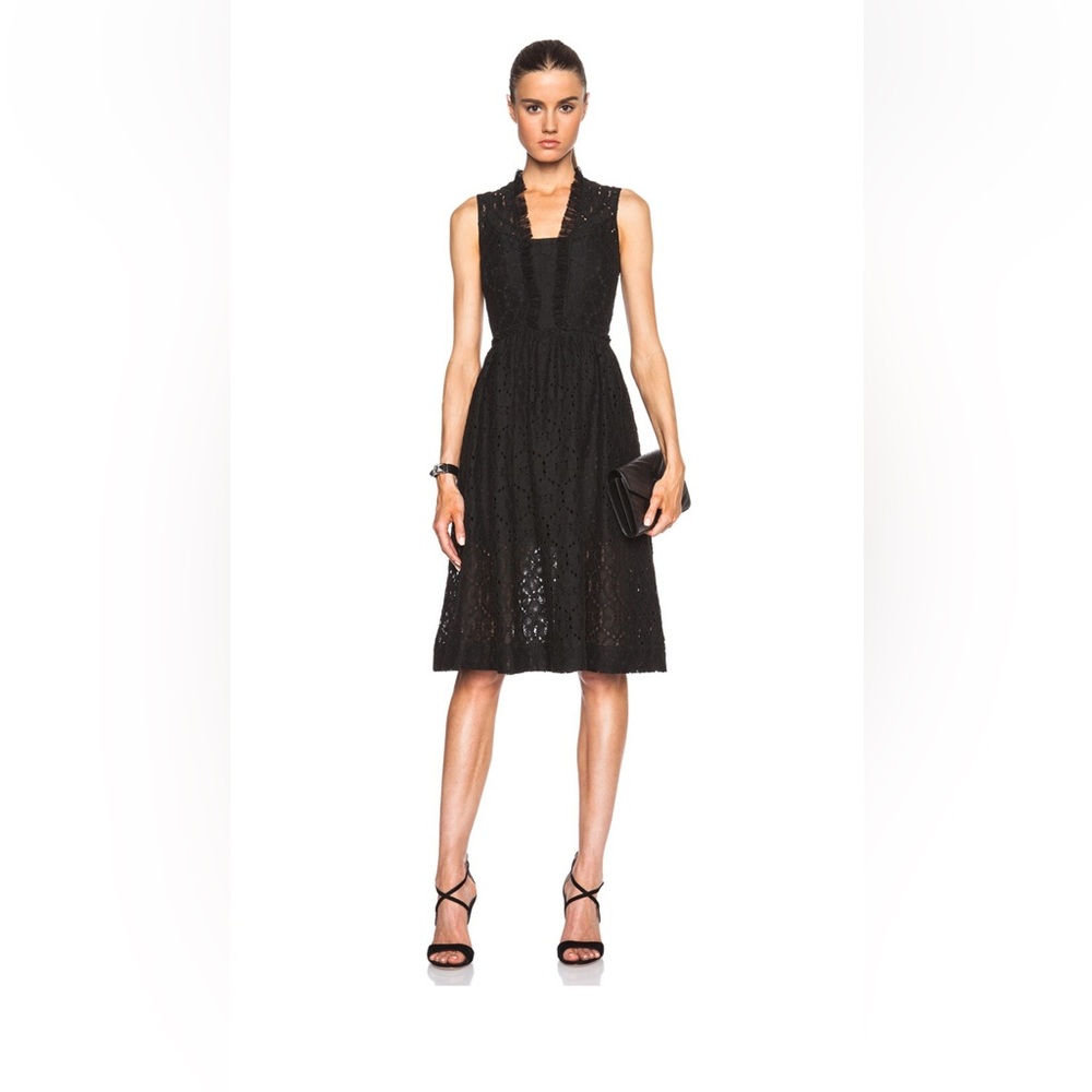 Calvin Rucker Air That I Breathe Dress Size Small in Black